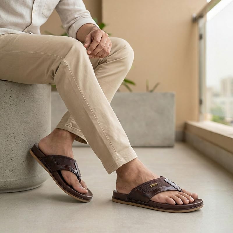 Image of WALKAROO mens We1020-gents Sandal