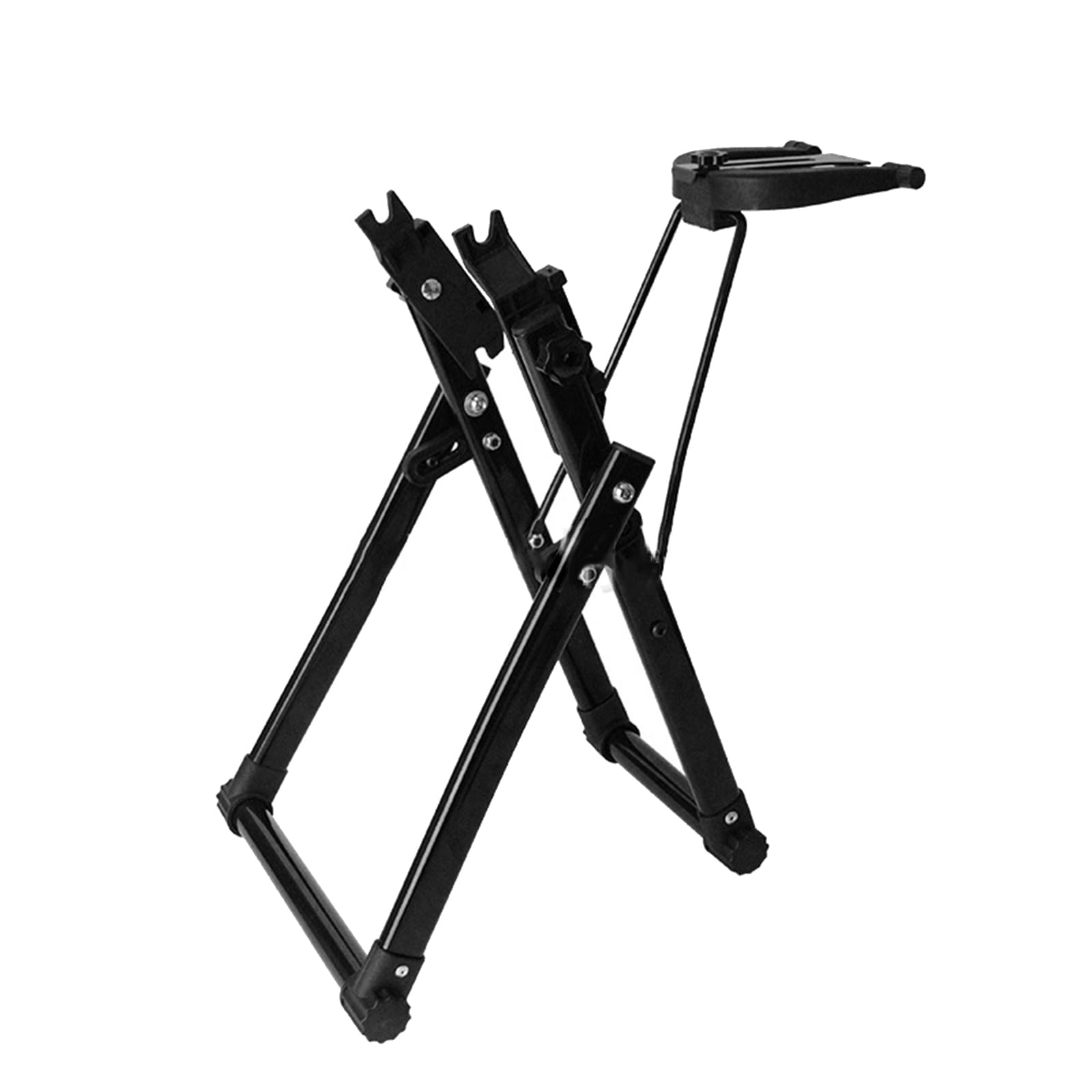 PURPLELILY Bike Tire Truing Stand Meccanico Truing Stand Biciclette Manutenzione Ruota Ruota Truing Stand Cross Land Bike Wheel Holder