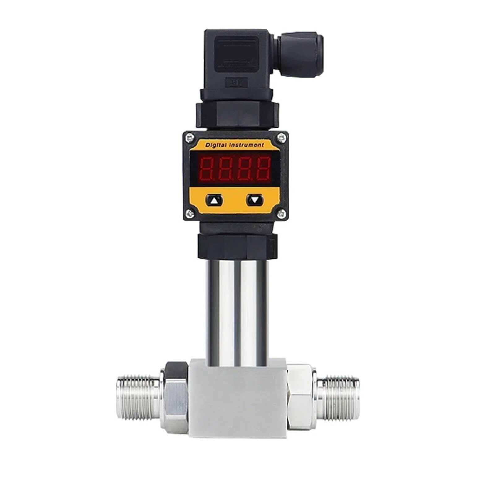 Amrttwy 0-1.0Mpa Pressure Transmitter, Pressure Transmitters Water, Fuel And Oil Differential Transmitter With Led Sensor 4-20 Ma(0-1.0Mpa)