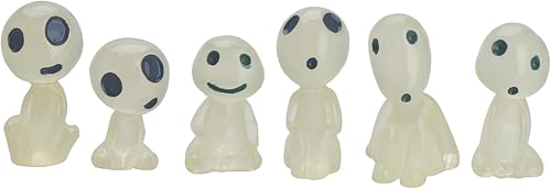 Miniatura 3 de Figuras de elfos de árbol que brillan en la oscuridad, árbol luminoso, fantasma, espíritu, hada, decoración de jardín, estatua para micro paisaje,