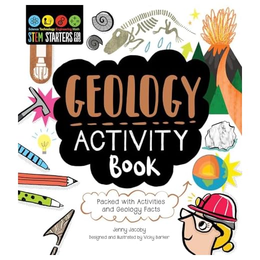 STEM Starters for Kids Geology Activity Book: Packed with Activities and Geology Facts