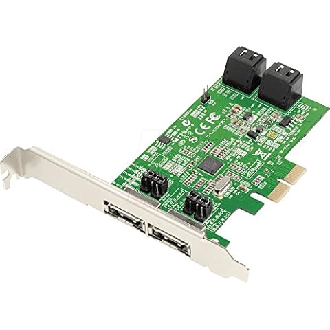 Dawicontrol DC-624E Blister RAID-Kontroller (2X PCI-e, 4-Kanal, SATA III, RAID 0/1/5/10) Cover