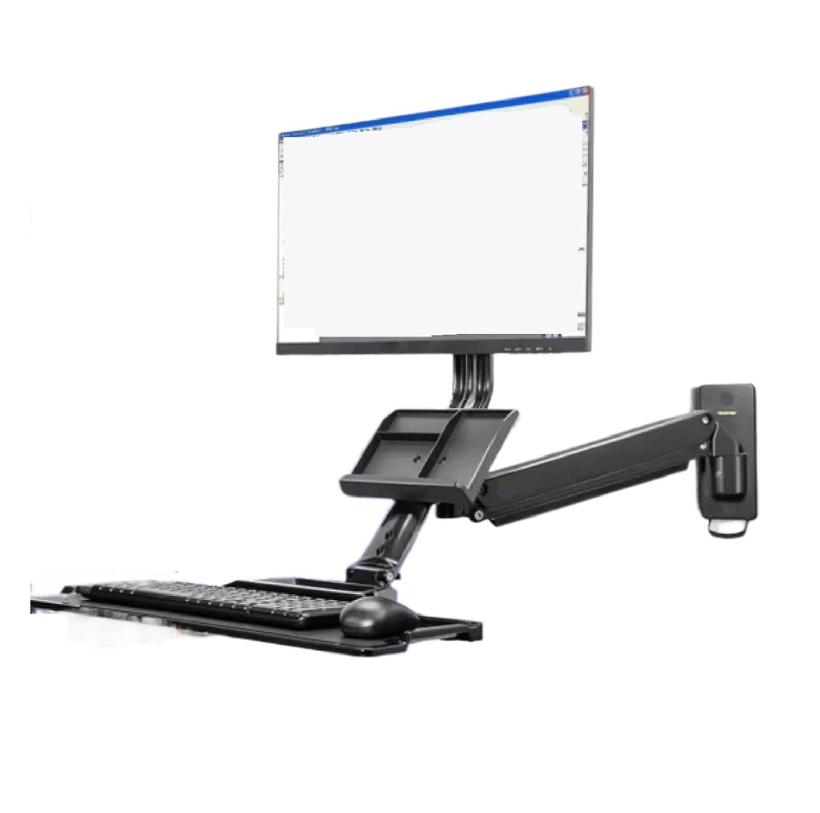 Attrezzatura Industriale montata a Parete con Staffa for Monitor da banco a Doppio Uso D32 Adatta for 19-27 Pollici
