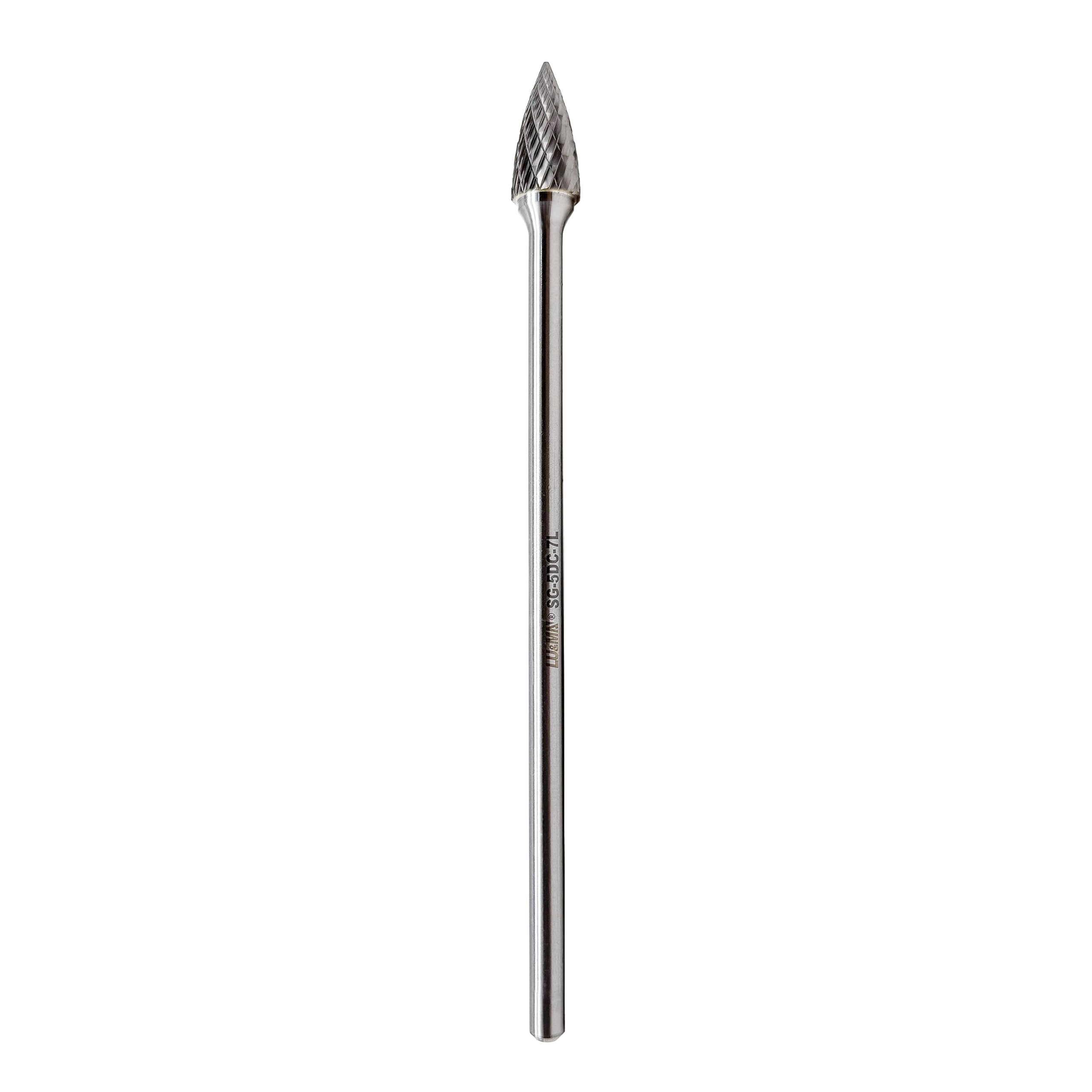 LU&MN SC-5 Tungsten Carbide Burr, 1/2"×1" Head, 1/4"×6" Shank, 1 PCS — Amazon image 14