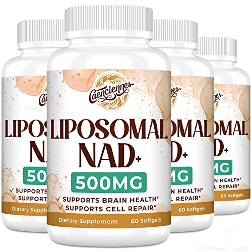 Image of Liposomal NAD+ 500 MG Supplement, True NAD Plus Supplement, Superior Absorption, Boost NAD+ More Efficient Than Nicotinamide Riboside for Cellular Energy, Healthy Aging, 240 Serving
