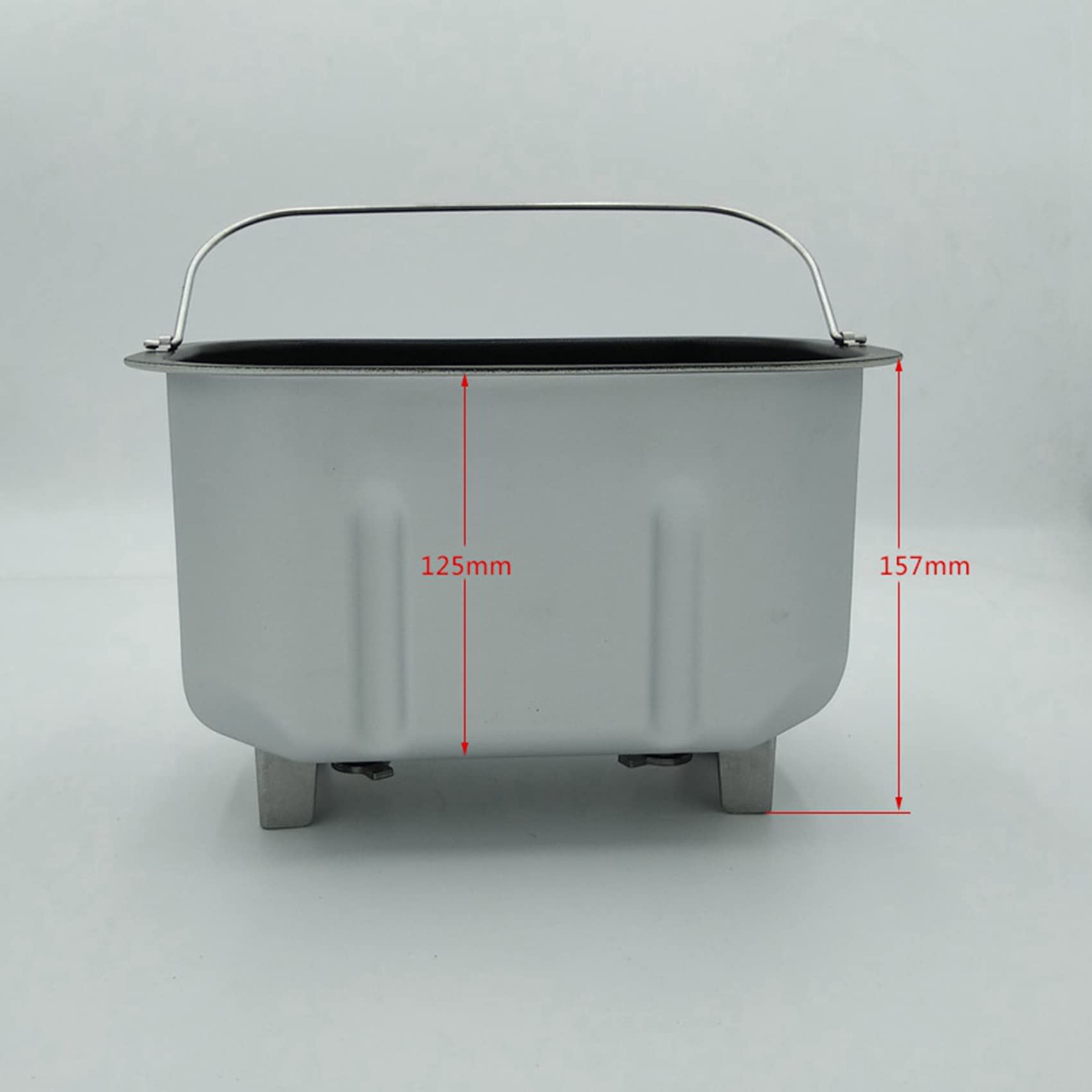 PièCes D'Accessoires pour Machine à Pain Double MéLange Seau à Pain RéServoir IntéRieur XBM1238/BM1500/BM1089/BM1088/BM1288/BM1400