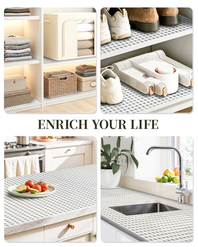 Drawer and Shelf Liners for Kitchen Cabinets Non-Adhesive — view 6