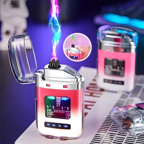 Encendedor portátil recargable a prueba de viento miniatura 6