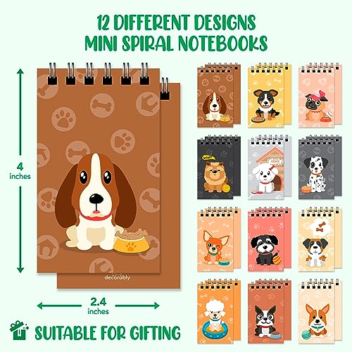 Petit carnet de notes à spirale Decorably pour occuper les enfants sans écrans