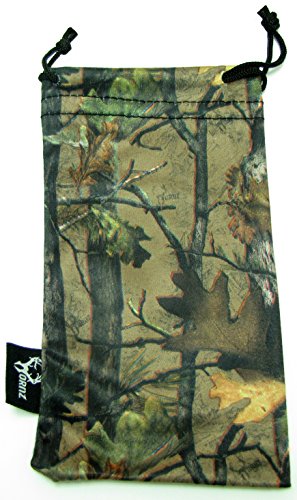 Hornz Polarized Sunglasses for Men Brown Forrest & Orange Camouflage Full Frame4