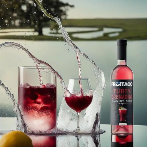 Image of Fruitaco Grenadine Syrup For Mocktails, Cocktails, Liquid, 375Ml