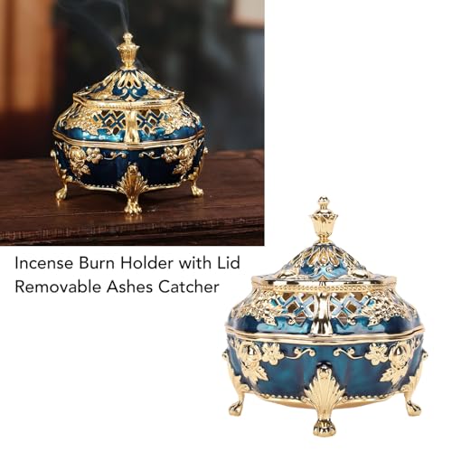 Porte-encens conique style vintage européen, idée cadeau idéale pour décoration