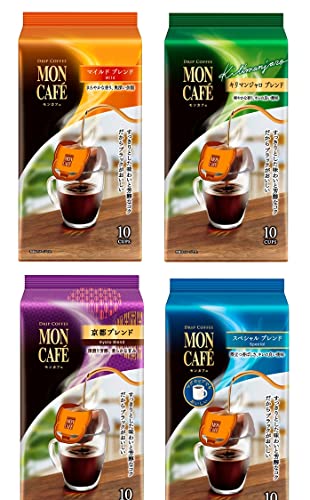 【Amazon.co.jp 限定】 モンカフェ Dおすすめアソートセット 4種 40杯分 【セット買い】