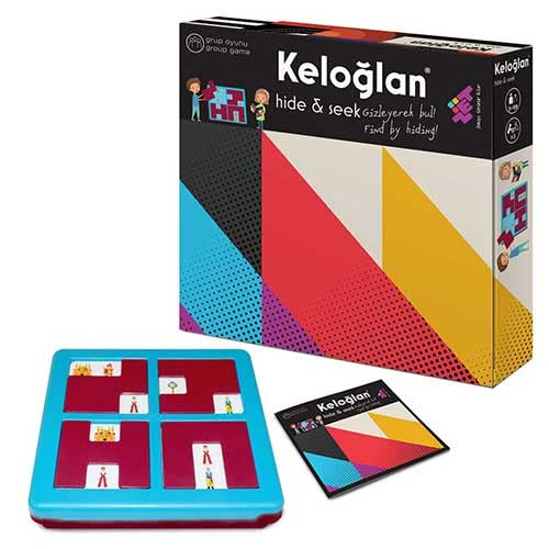 Zet Zeka KELOĞLAN Hide & Find Oyunu 3+ Yaş 1+ Oyuncu