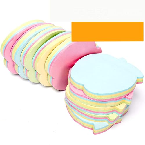 ZCHING Notas adhesivas autoadhesivas 100 hojasbloc 10 blocs por paquete en caja fácil de publicar para la escuela negocios familia excelentes