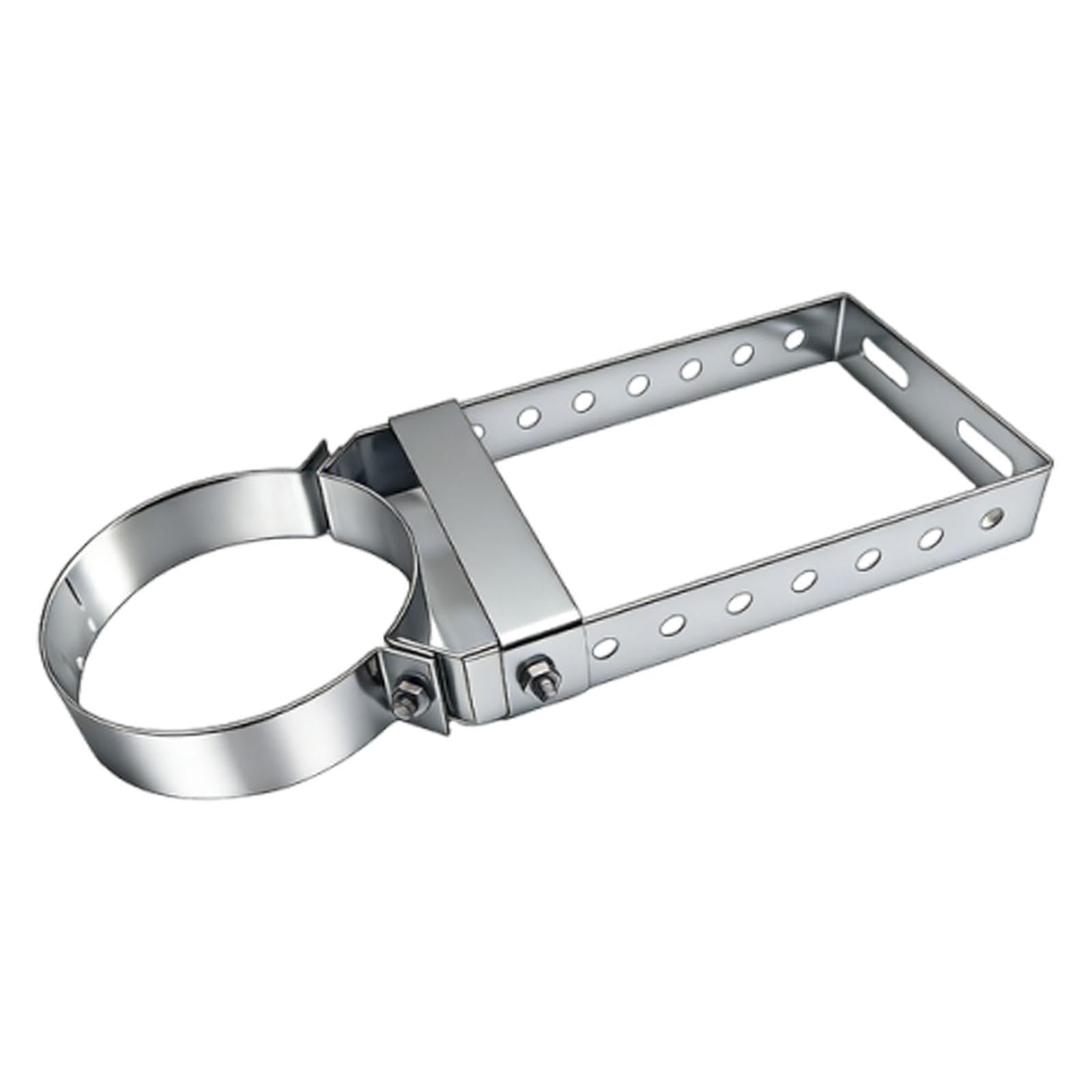 Support de Tuyau En Acier Au Carbone, Fixation Facile, Quincaillerie Résistante à La Chaleur, Support, Diamètre 20cm