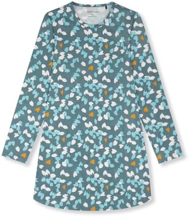 Camicia Da Notte Schiesser Per Bambine - Cotone 100%, Maniche Corte, Design Natural Love - Comoda E Morbida - Foto 6