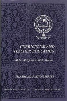 Hardcover Curriculum and teacher education (Islamic education series) Book