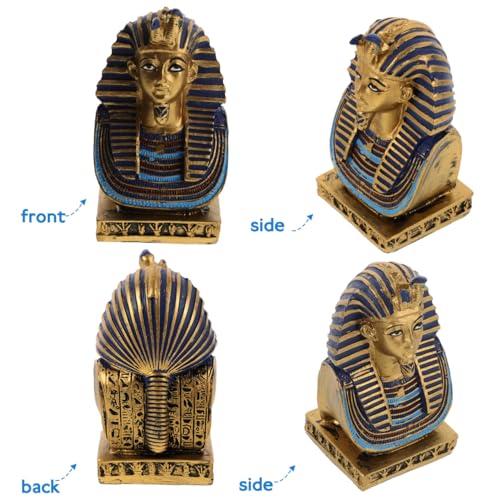 Figura Egipcia FOMIYES Estatua de Tutankhamun Resina miniatura 6