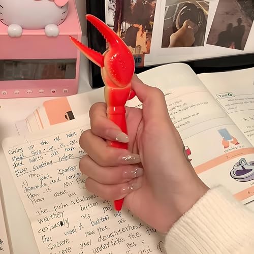 Bolígrafo de gel con diseño de garra de cangrejo y langosta miniatura 7