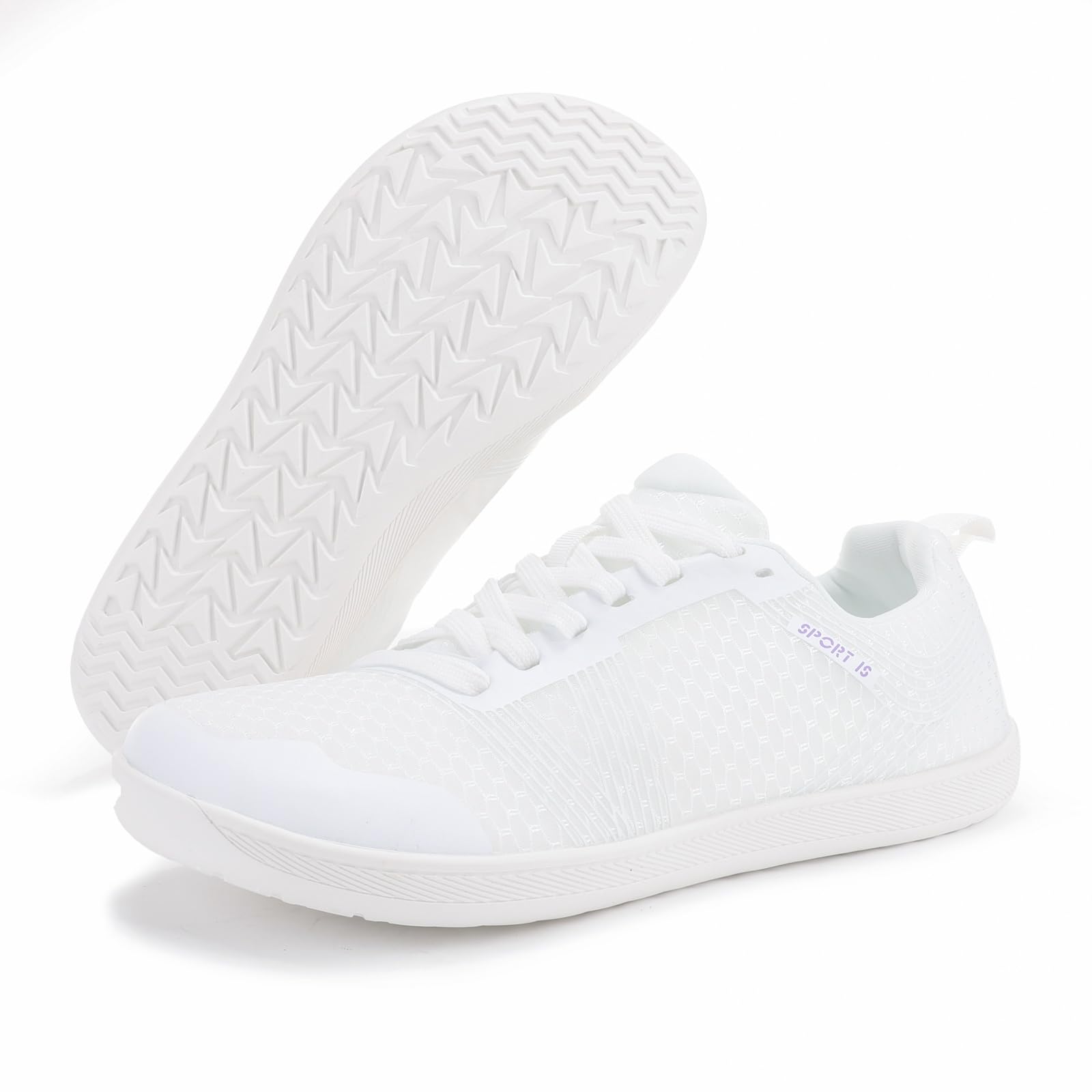 Thatrich Mens Barefoot Casual Shoes Wide Toe Box Womens Flat Sneakers Slip on Comfortable Breathable Tennis Walking Shoes