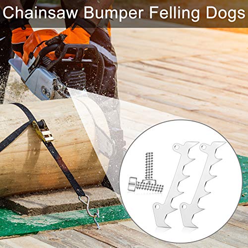 4 Sets Chainsaw Bumper Felling Dog Compatible with STIHL MS170 MS180 MS200 MS201 MS210 MS230 MS250 MS171 MS181 MS211 017 018 020 021 023 025 019T MS190T MS192T MS193T MS200T Chainsaw