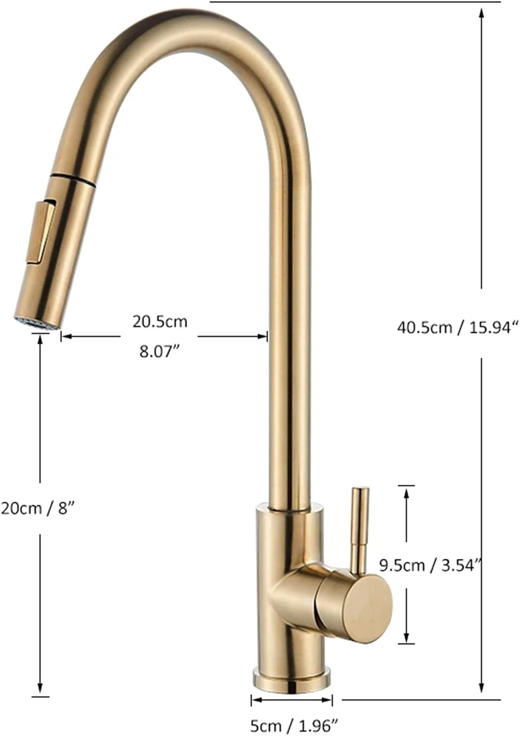 タッチオンキッチン蛇口、プルダウンスプレー付き、2つの水出口モードを備えたセンサーキッチンシンク蛇口、304ステンレススチールシング