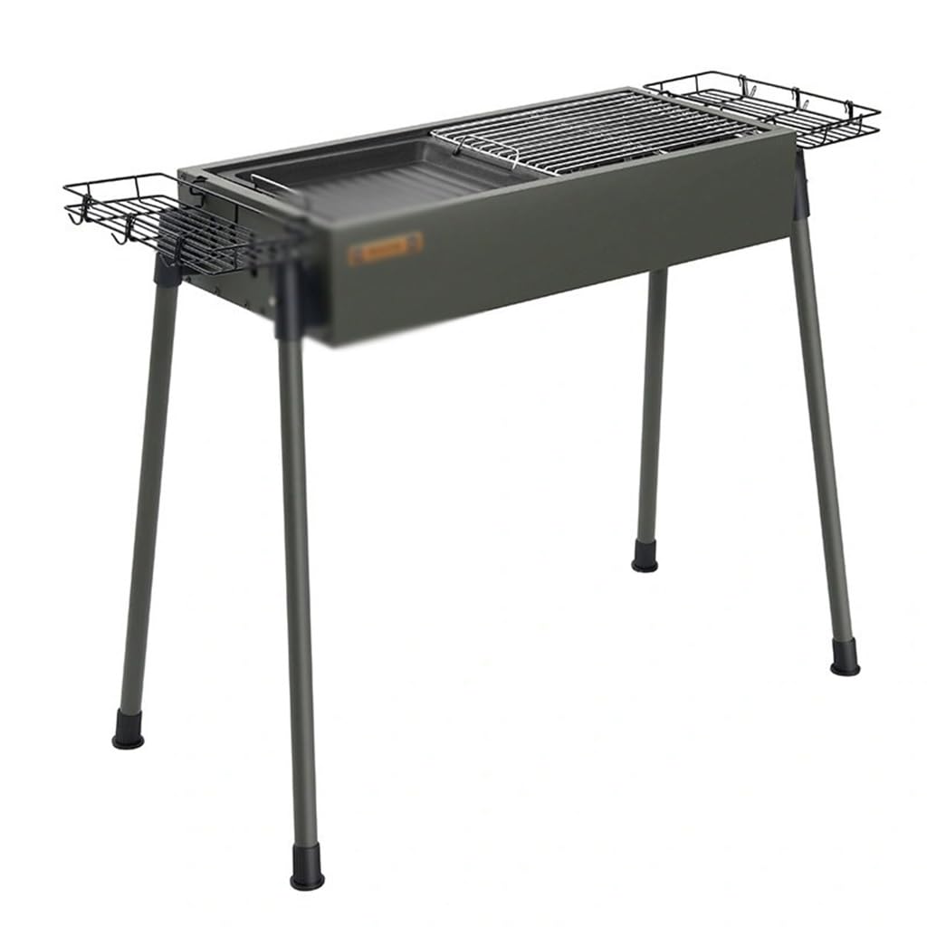Outils d'extérieur pour grillade et support de barbecue à charbon stable