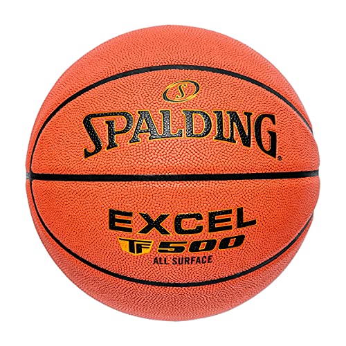 Ballon de basket Spalding Excel TF-500 en taille 7 cm pour tous terrains