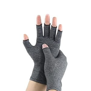 INF Arthritis Kompressionshandschuhe Grau