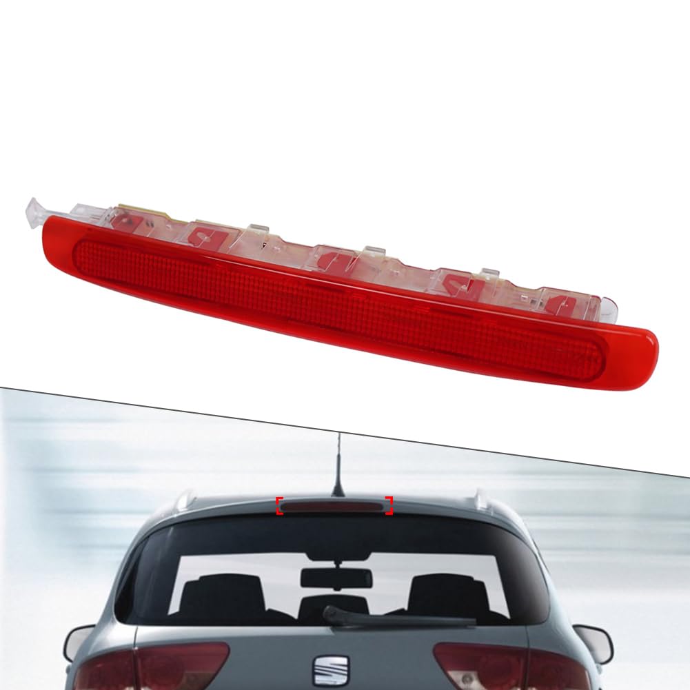 Luce Di Stop LED Terza Alta Per Seat Altea XL Freetrack – 1 Pezzo Rosso, 5P8945097A