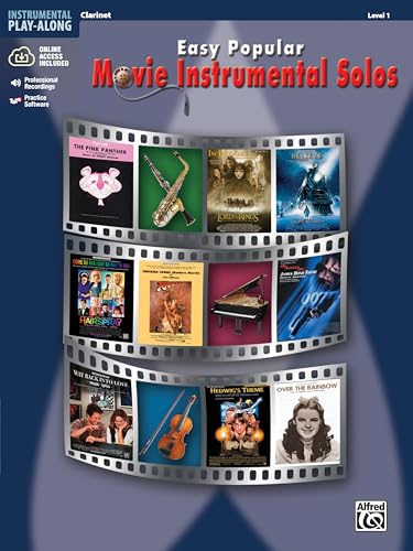 Easy Popular Movie Instrumental Solos: Clarinet, Book & Online Audio/Software (Easy Instrumental Solos Series) image 4