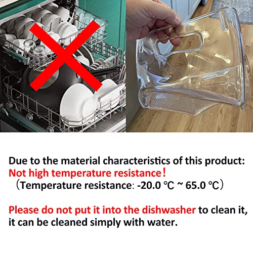 image for FOOYOO Clear Fridge Organizer Bins Set - 10 Piece Plastic Refrigerator