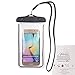 Mini-Factory Universal Waterproof Case for iPhone 6/6s / Plus 5s / Galaxy S6 / Edge for Swimming/Diving/Beach/Water Activities IPX8 100 Feet(Black)