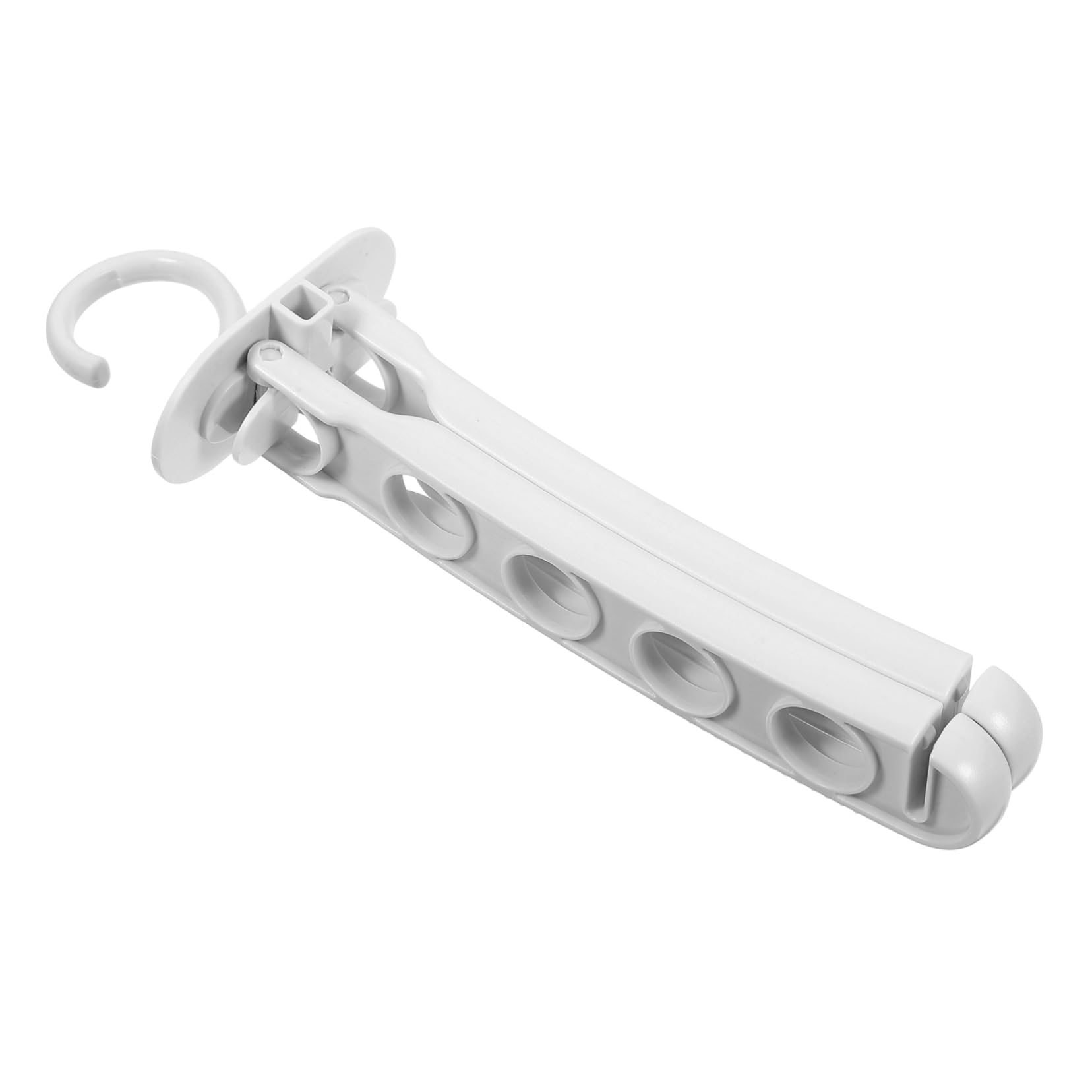 VILLFUL Travel Folding Hanger Clothes Hanger Coat Hanger Travel Hanger Sweater Hanger Foldable Clothing Rack Collapsible Clothes Drying Rack Closet Hangers Plastic Hangers for Clothes Grey