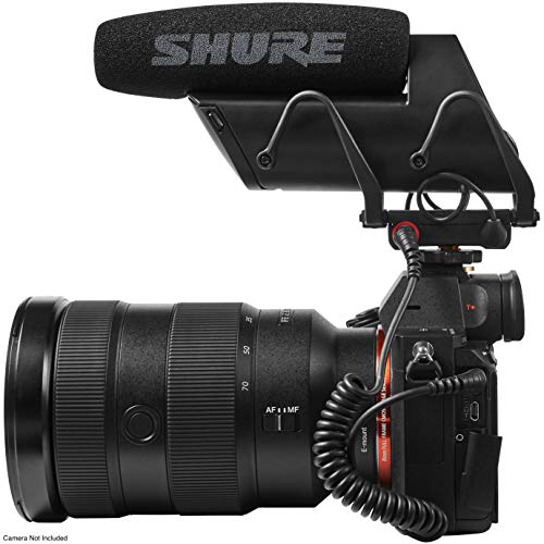 Image of Shure VP83F LensHopper Camera-Mounted Condenser Microphone with Integrated Flash Recording