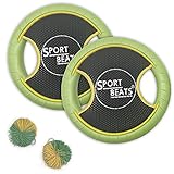 Sport Beats Outdoor Bouce-Back Trampoline Paddle Ball Game Set For 2 Player
