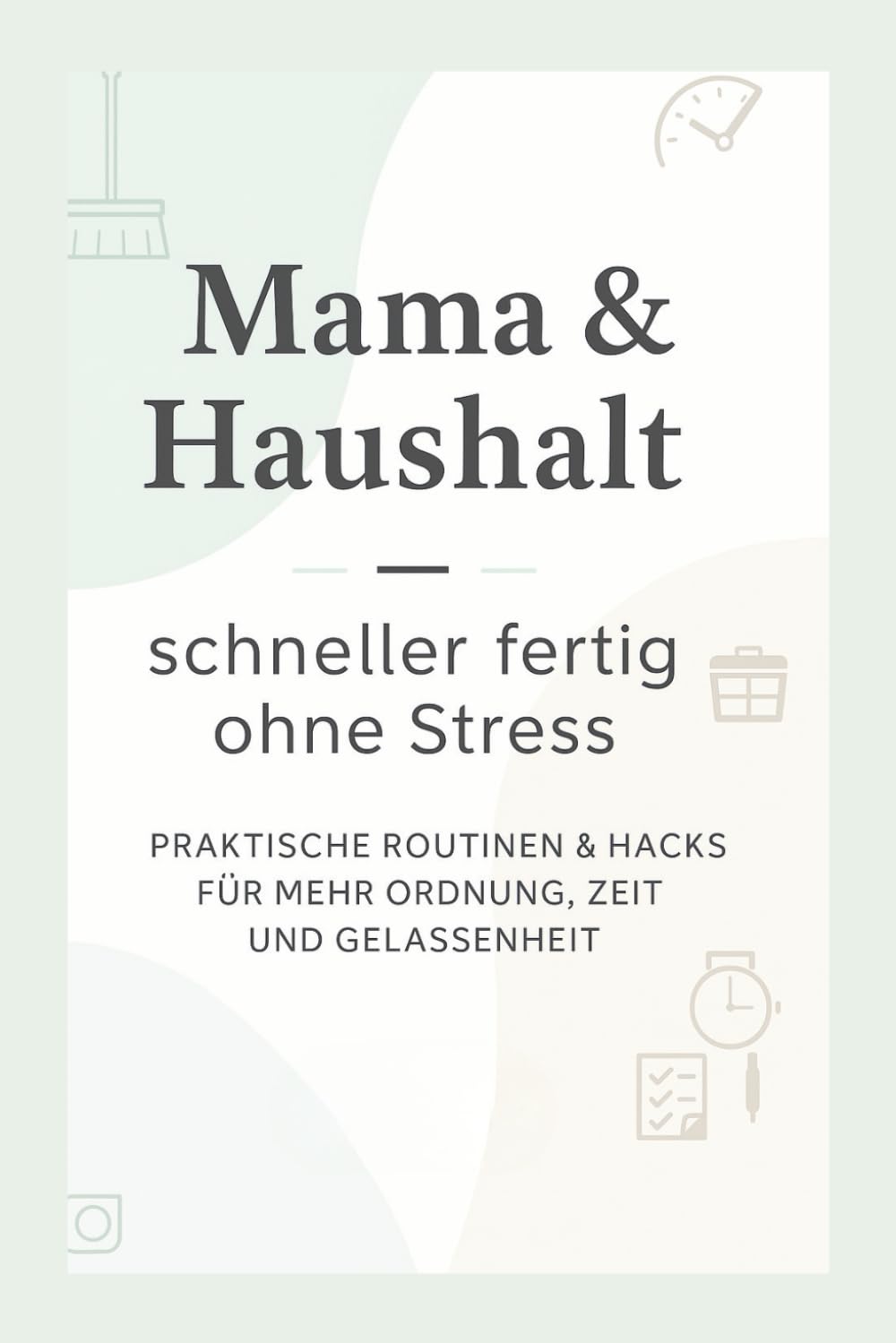 Mama & Haushalt: schneller fertig ohne Stress (Mehr Leichtigkeit im Mama-Alltag)