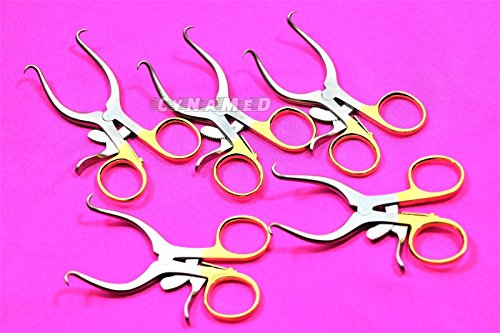 5 Premium Gold Ring Pediatric Gelpi Retractor 3.5