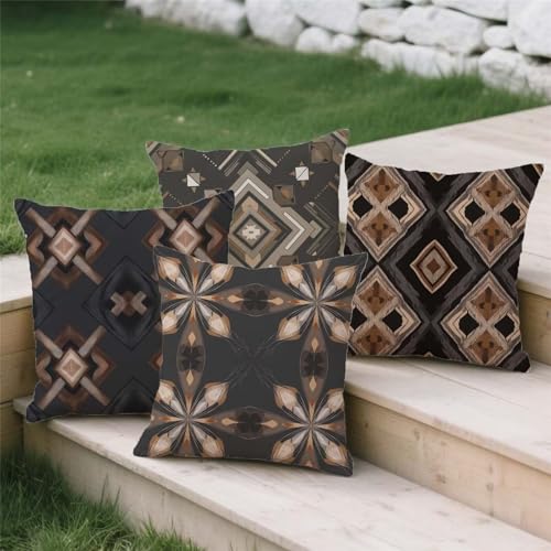 Housse coussin lin haut de gamme avec impression double face durable - 4