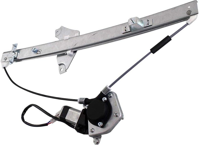 Garage-Pro Power Window Regulator with Motor 2-Pins Replacement for Toyota RAV4 1996-1997 Front, Driver and Passenger Side 4-Door Replaces# 6981042041, 6982042041