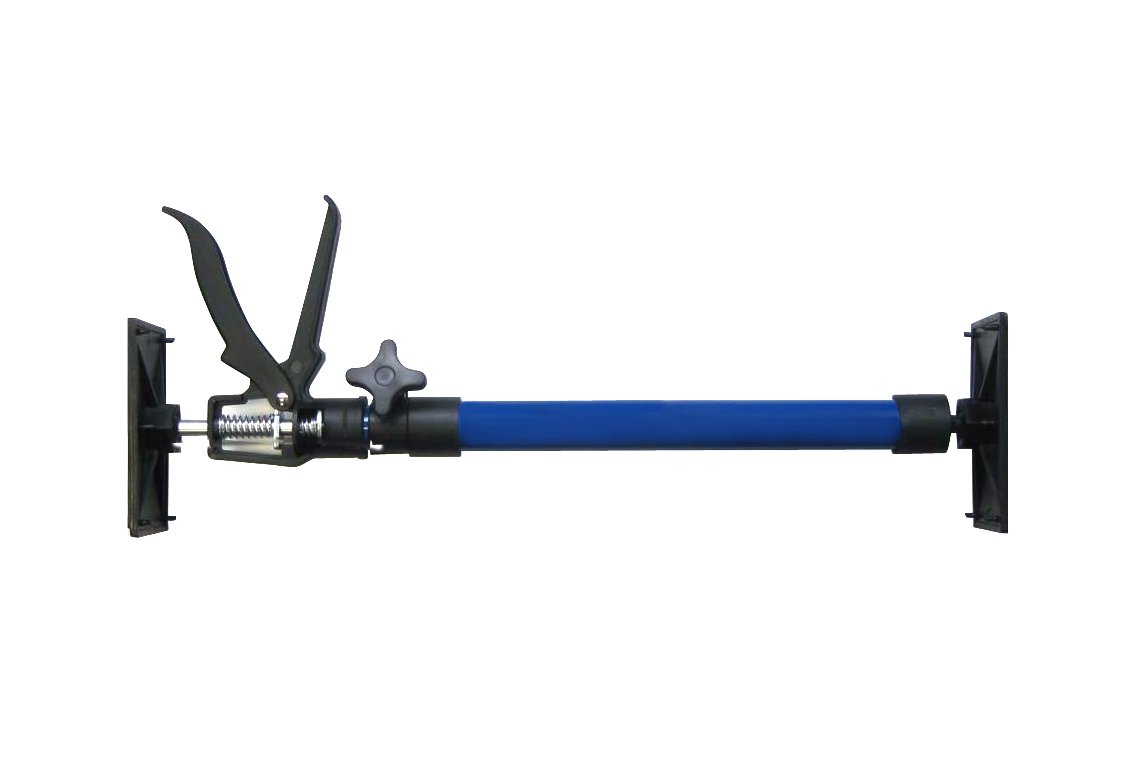 6x Deckenstütze Montagestütze 115-290cm bis 30 kg, stufenlos höhenverstellbar, aus Stahl, Schnellspannstütze Baustützen Türspanner Einhand- Stütze Teleskopstange Zargenspanner