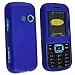 Dark Blue Rubber Feel Snap-On Cover Hard Case Cell Phone Protector for LG Rumor2 LX265 / Cosmos VN250 [Beyond Cell Packaging]