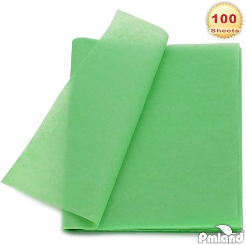 Miniatura 48 de PMLAND - Papel de regalo de calidad superior, 15 x 20 pulgadas, 100 hojas Azul Aqua