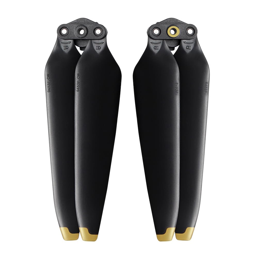 Propellers for DJI Mavic 3 Replacement 9453F Low-Noise Quick-Release Propellers Compatible with DJI Mavic 3 / Mavic 3 Cine Drone (4x, Gold Tip) - Image 2