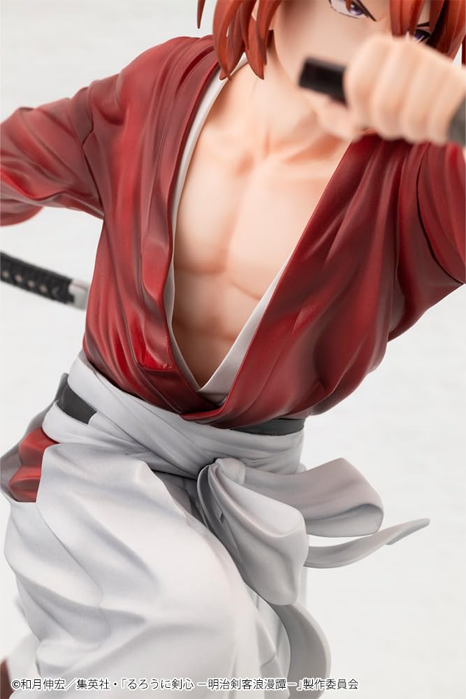 KOTOBUKIYA ARTFX J Himura Kenshin Maßstab 1/8 PVC bemalte komplette Figur