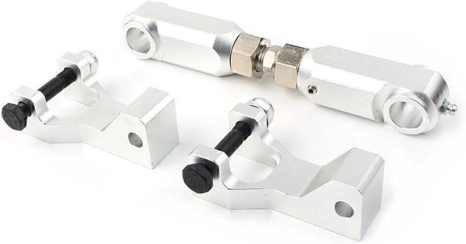 automotive-suspension-lowering-kits for 350 660 700(Blue) ATV Adjustable Front Rear Lowering Kit Fits for 350 660 700 (Silvery)