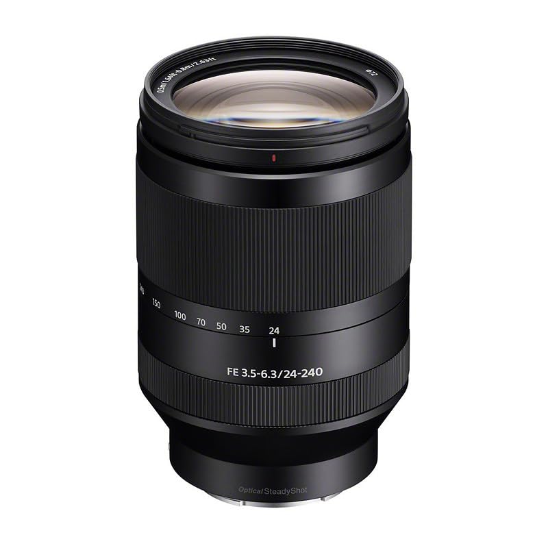 Sony FE 24-240mm F/3.5-6.3 OSS – Obiettivo Zoom Full-frame 10x, Stabilizzato, Resistente A Polvere E Umidità