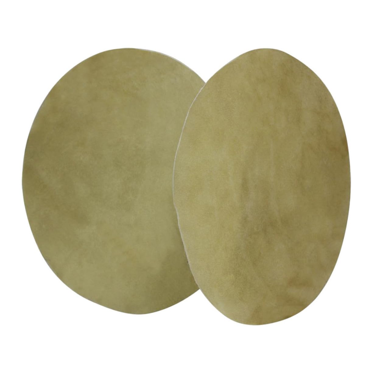 DECHOUS 2Pcs Goat Skin Drum Heads for Drums Durable and Leather Drum Replacement for and Drums