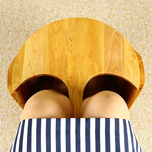 Tina de pie de madera grande para spa y baño de pies miniatura 5